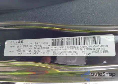 2017 Jeep Wrangler Unlimited Sport 4X4 z USA, uszkodzony, nr VIN 1C4BJWDGXHL553443